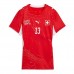 Dámy Fotbalový dres Švýcarsko Zeki Amdouni #23 MS 2026 Domácí Krátký Rukáv
